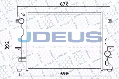 Теплообменник JDEUS 002M25