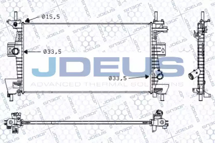 Теплообменник JDEUS 012M38