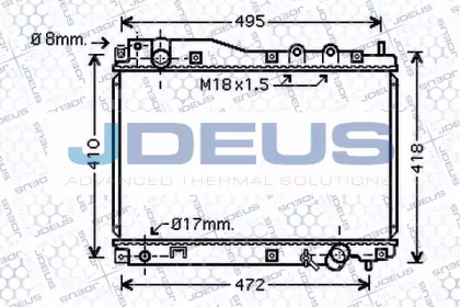 Теплообменник JDEUS 013M26