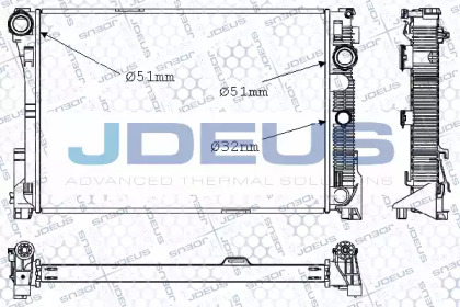 Теплообменник JDEUS 017M52