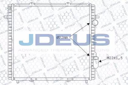 Теплообменник JDEUS 023B46A