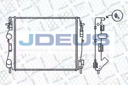 Теплообменник JDEUS M-023121A