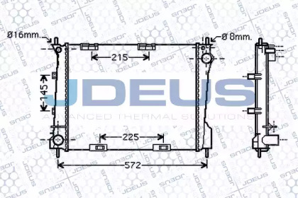 Теплообменник JDEUS 023M80