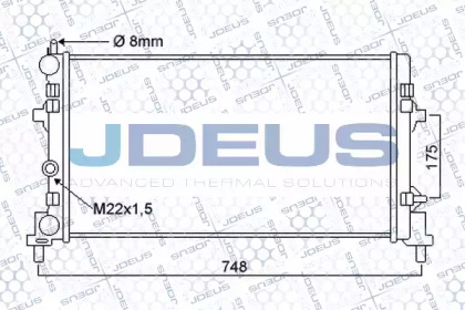 Теплообменник JDEUS 025M29