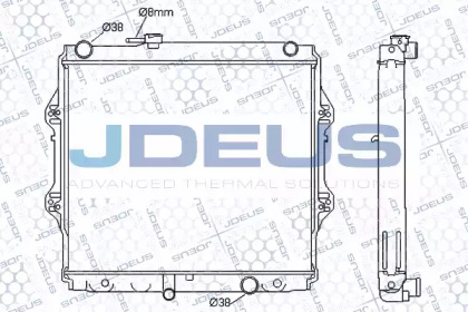 Теплообменник JDEUS 028M26