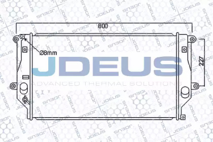 Теплообменник JDEUS 028M72