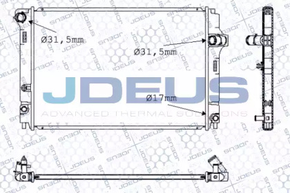 Теплообменник JDEUS 028M93