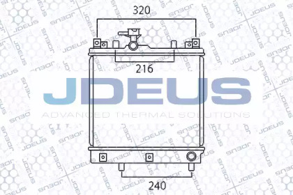 Теплообменник JDEUS 042M19