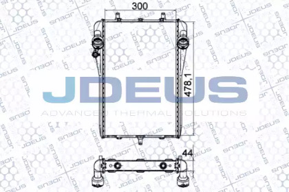 Теплообменник JDEUS 043M13