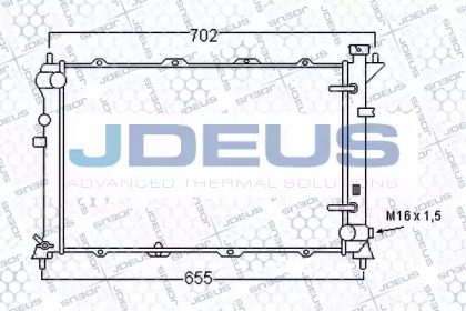 Теплообменник JDEUS 054M12