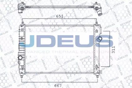 Теплообменник JDEUS 056M13