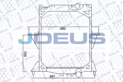 Теплообменник JDEUS 131M12A