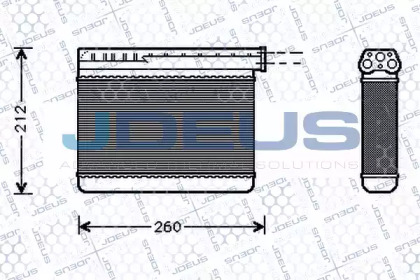 Теплообменник JDEUS 205M05