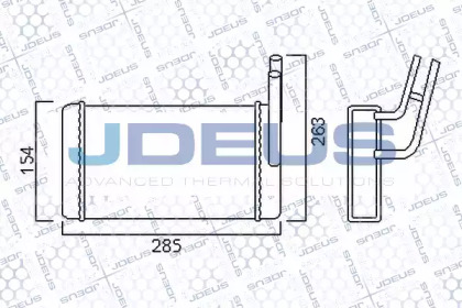 Теплообменник JDEUS 212M07