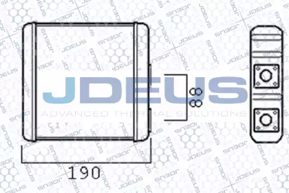 Теплообменник JDEUS 219M02