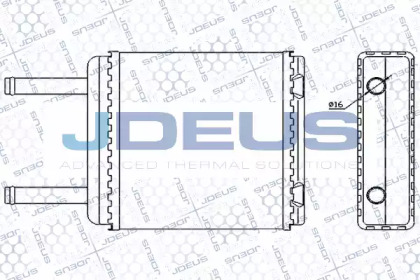 Теплообменник JDEUS 220M07A