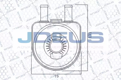 Теплообменник JDEUS 407M21A