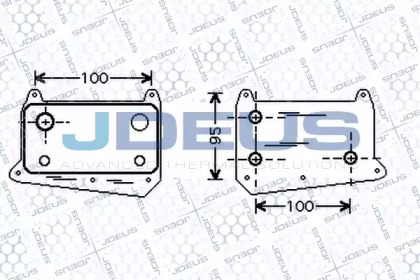 Теплообменник JDEUS 417M25