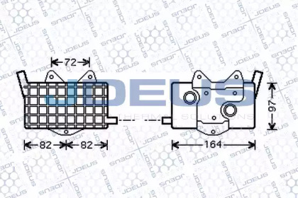 Теплообменник JDEUS 417M26