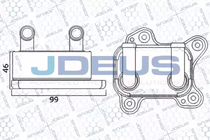 Теплообменник JDEUS 420M85A