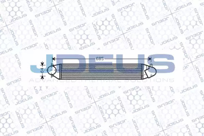 Теплообменник JDEUS 812M22A