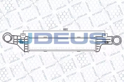 Теплообменник JDEUS 817M34A