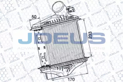 Теплообменник JDEUS 817M84