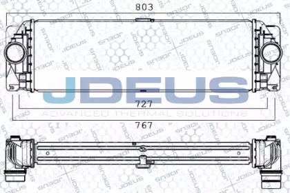 Теплообменник JDEUS 817M85