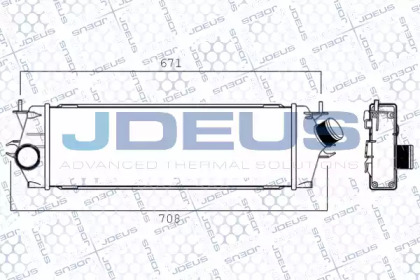 Теплообменник JDEUS 823M39A