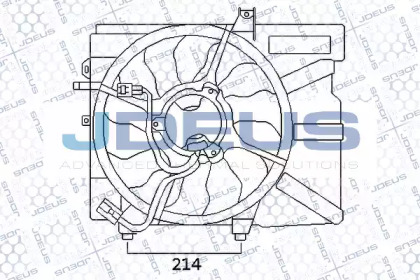 Вентилятор JDEUS EV54M320