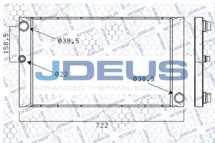 Теплообменник JDEUS M-005023A