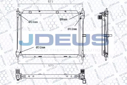 Теплообменник JDEUS M-0190420