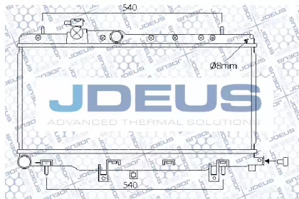 Теплообменник JDEUS M-0260040