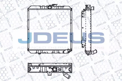 Теплообменник JDEUS RA0020091