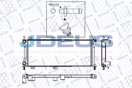 Теплообменник JDEUS RA0110880