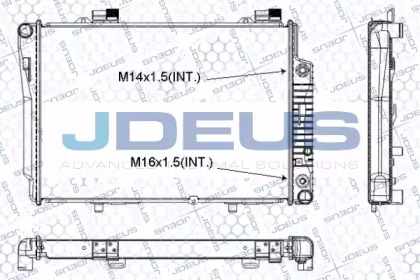 Теплообменник JDEUS RA0170370