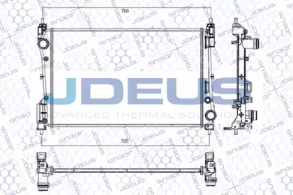 Теплообменник JDEUS RA0200931