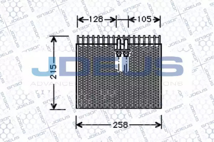 Испаритель JDEUS RA9110960