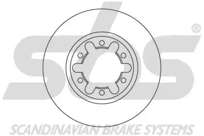 Тормозной диск sbs 1815203255