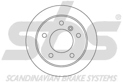 Тормозной диск sbs 1815203337