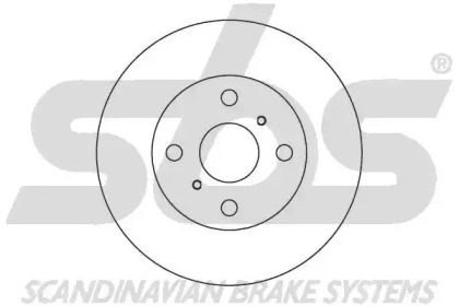 Тормозной диск sbs 1815204512