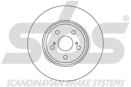 Тормозной диск sbs 1815204557