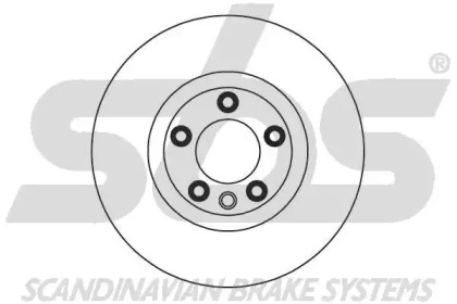 Тормозной диск sbs 18152047151