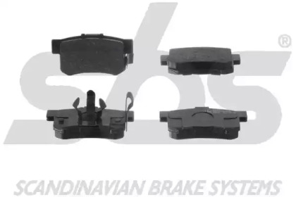 Комплект тормозных колодок sbs 1501222647
