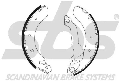 Комлект тормозных накладок sbs 18492725537