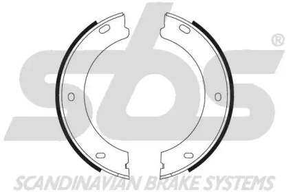 Комлект тормозных накладок sbs 18492737522