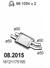 Амортизатор ASSO 08.2015