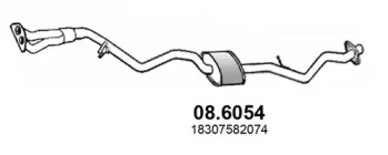 Амортизатор ASSO 08.6054