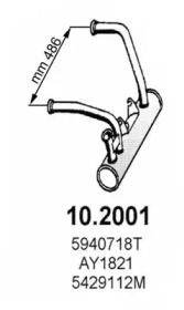 Амортизатор ASSO 10.2001