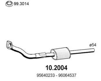 Амортизатор ASSO 10.2004